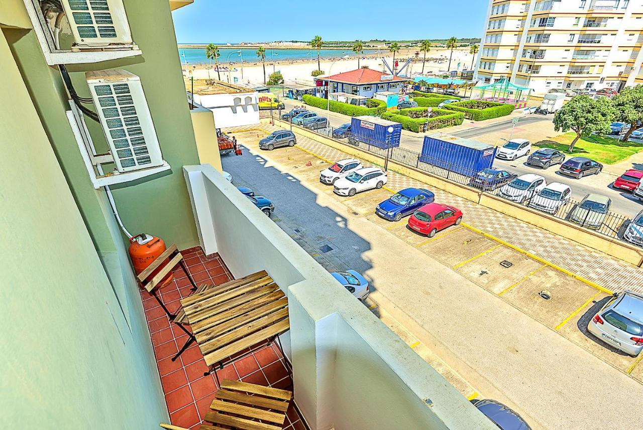 Ocean View Beach Apartment With Pool & Balconies El Puerto de Santa María Buitenkant foto