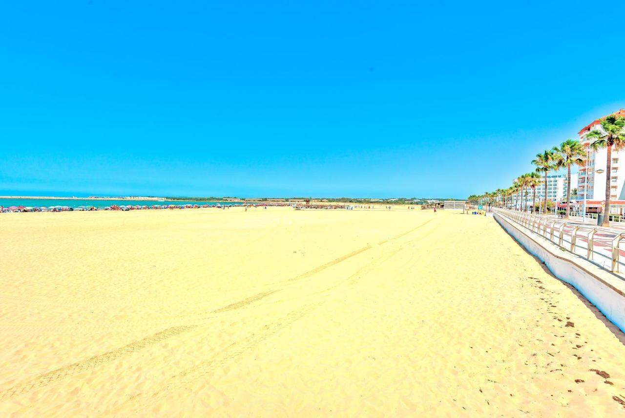 Ocean View Beach Apartment With Pool & Balconies El Puerto de Santa María Buitenkant foto
